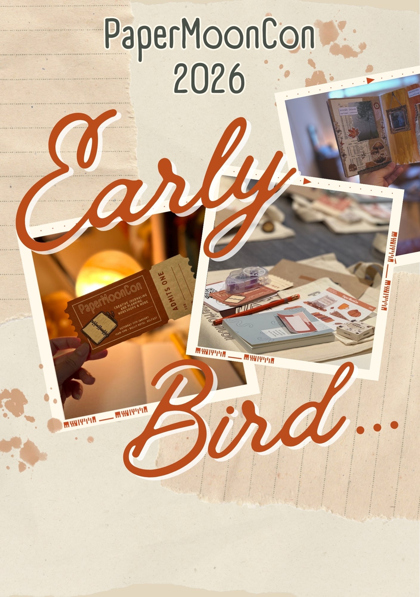 PaperMoonCon Ticket 2026 Early Bird