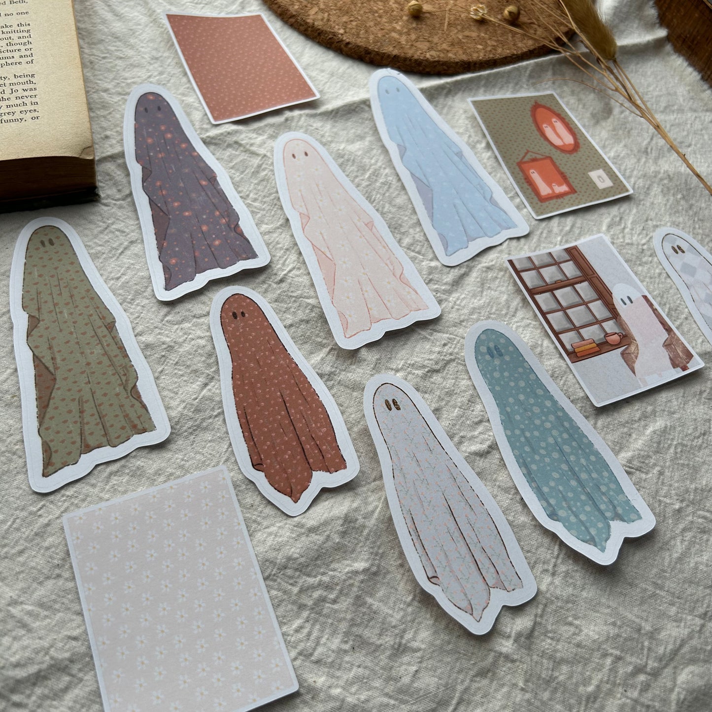 Nana Boo Ghosts Sticker Pack