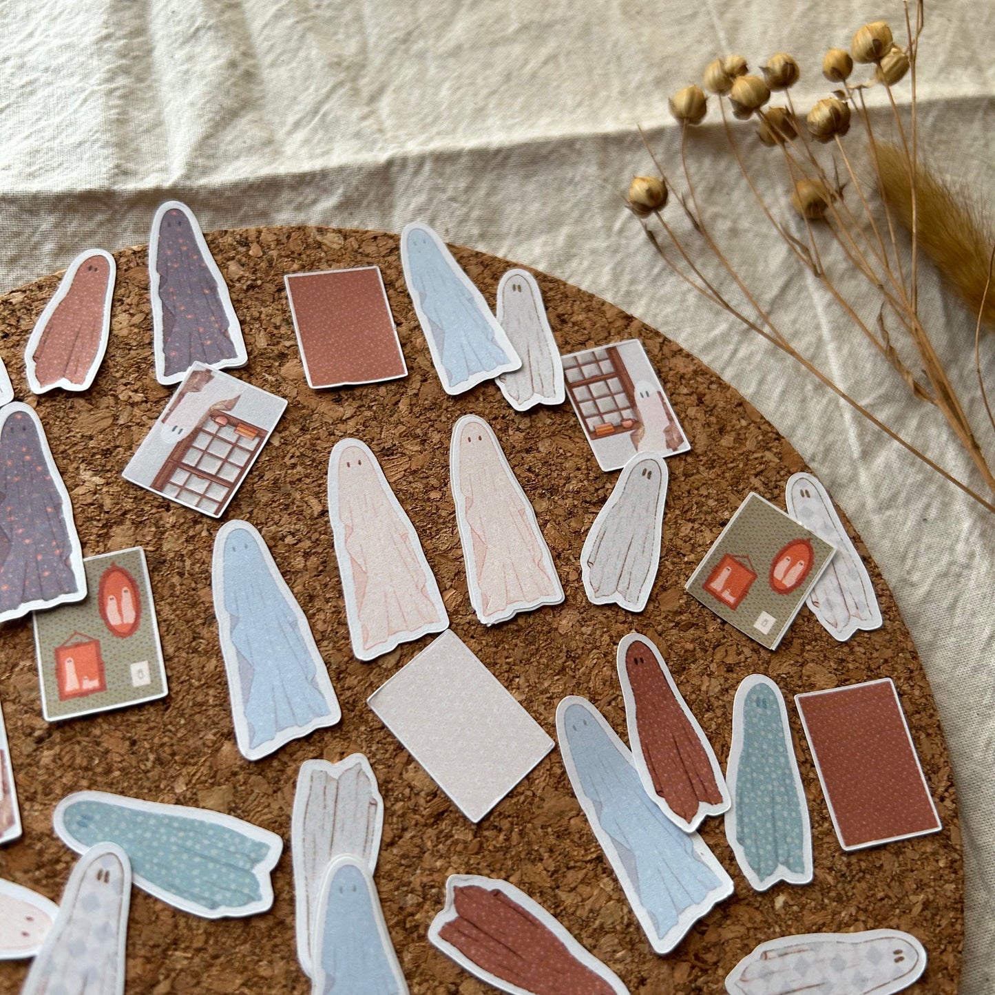 Nana Boo Ghosts Sticker Flakes