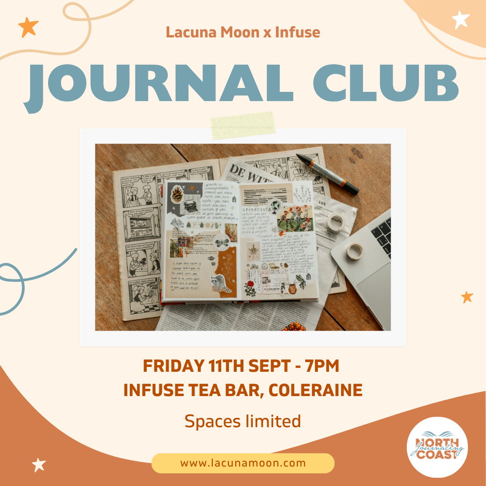 Journal Club at Infuse Tea Bar - Friday 11th September