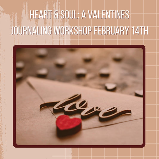 Journal Workshop - Infuse Tea Bar - February 14th 2025