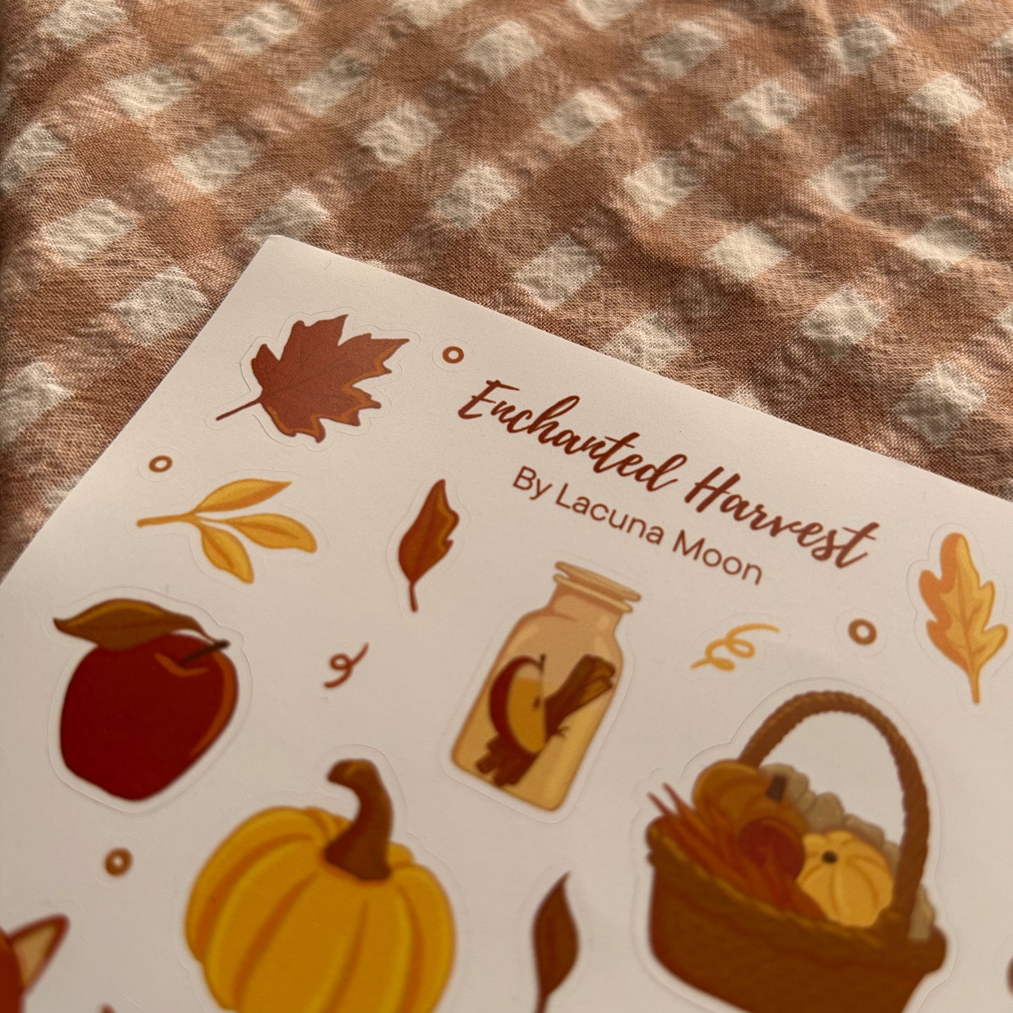 Enchanted Harvest Sticker Sheet