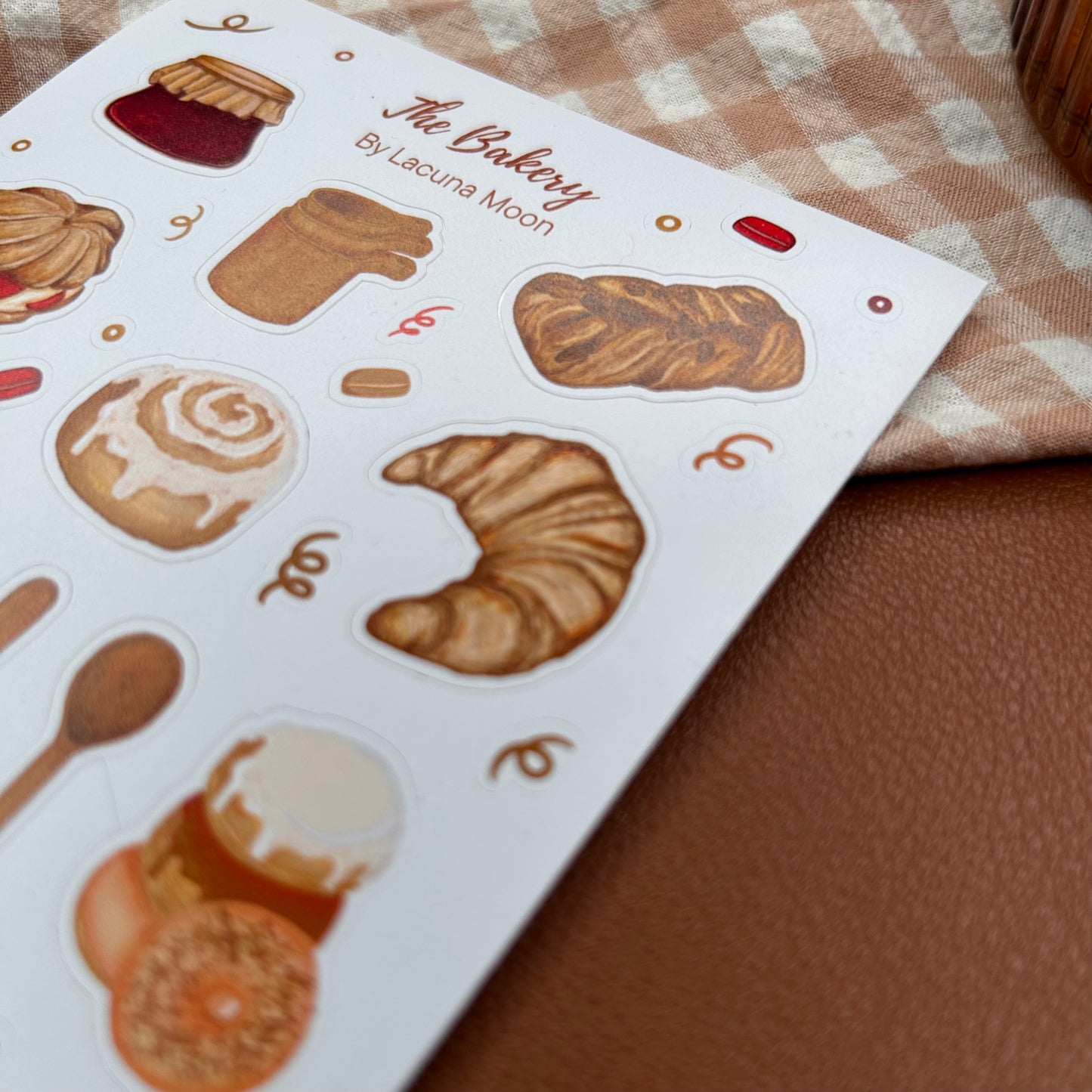 The Bakery Sticker Sheet A6