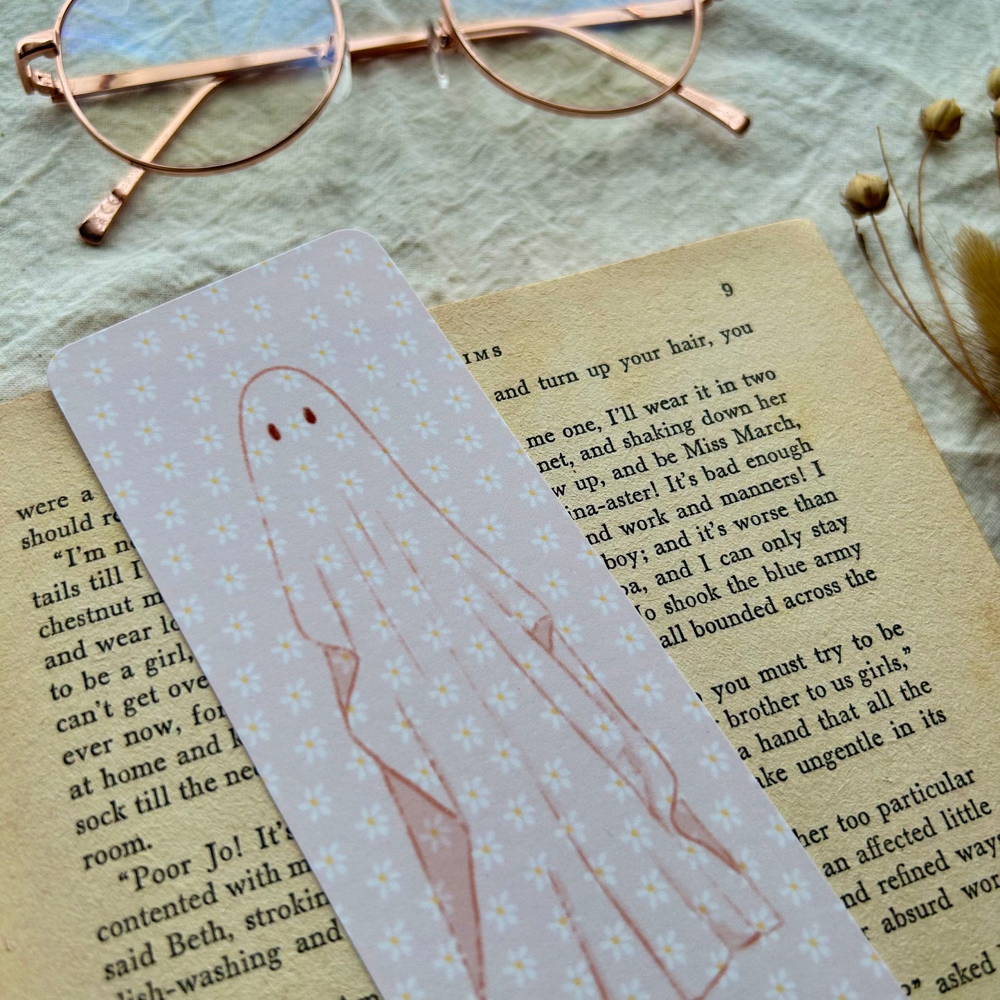 Nana Boo Ghosts Bookmark