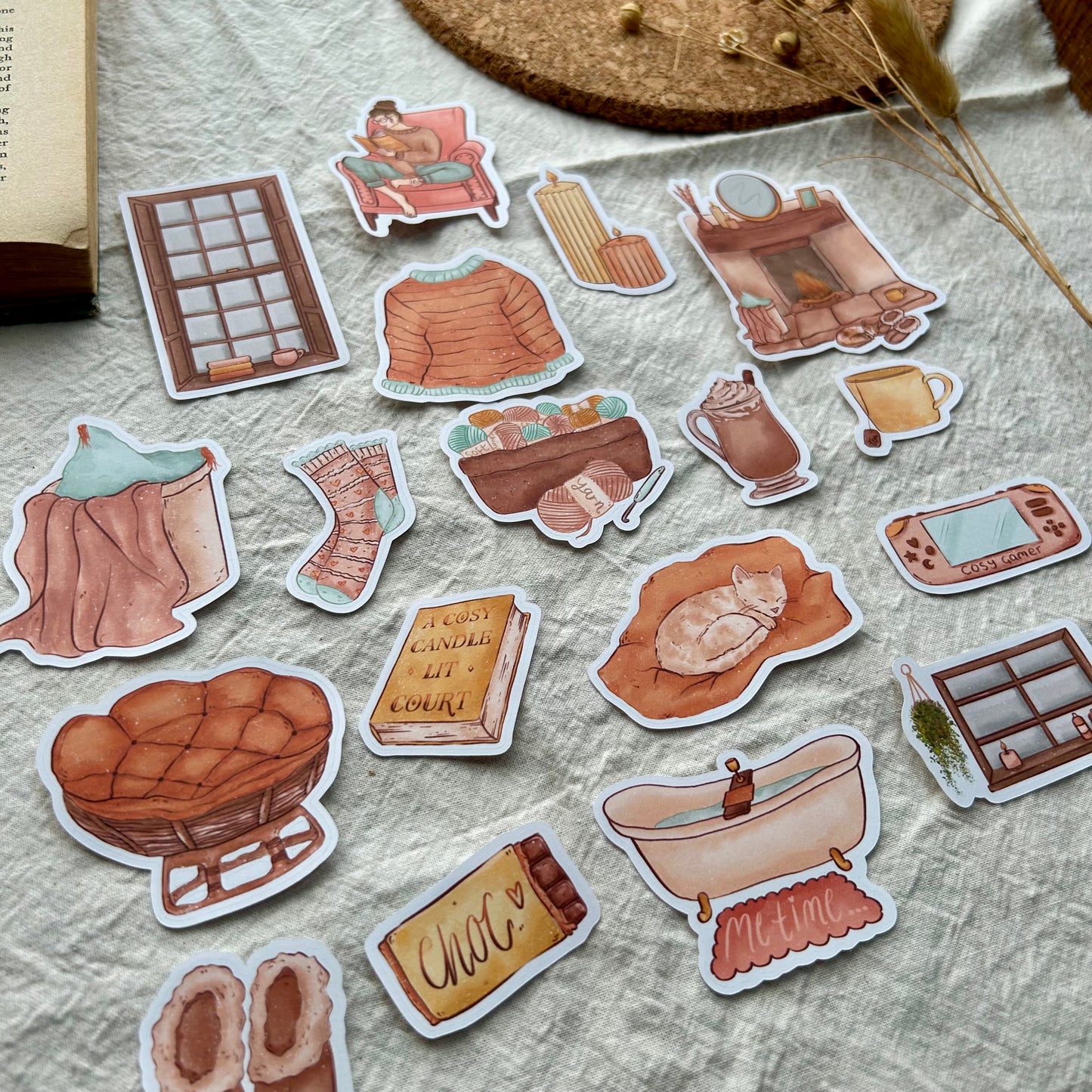 Stay Cosy Sticker Pack