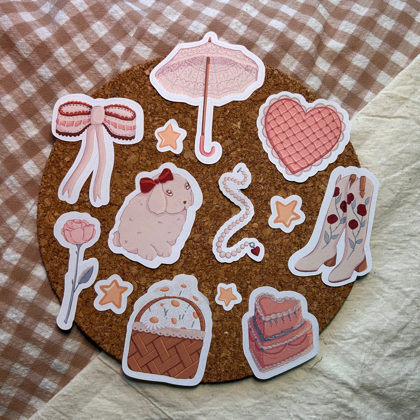 Blush & Bloom Boots Deco Sticker Pack