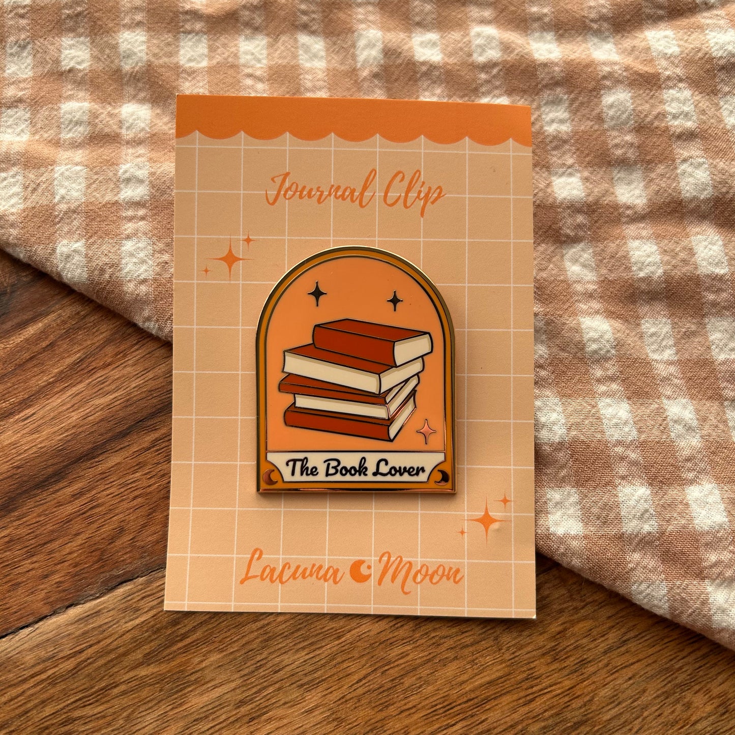 The Book Lover Journal Clip