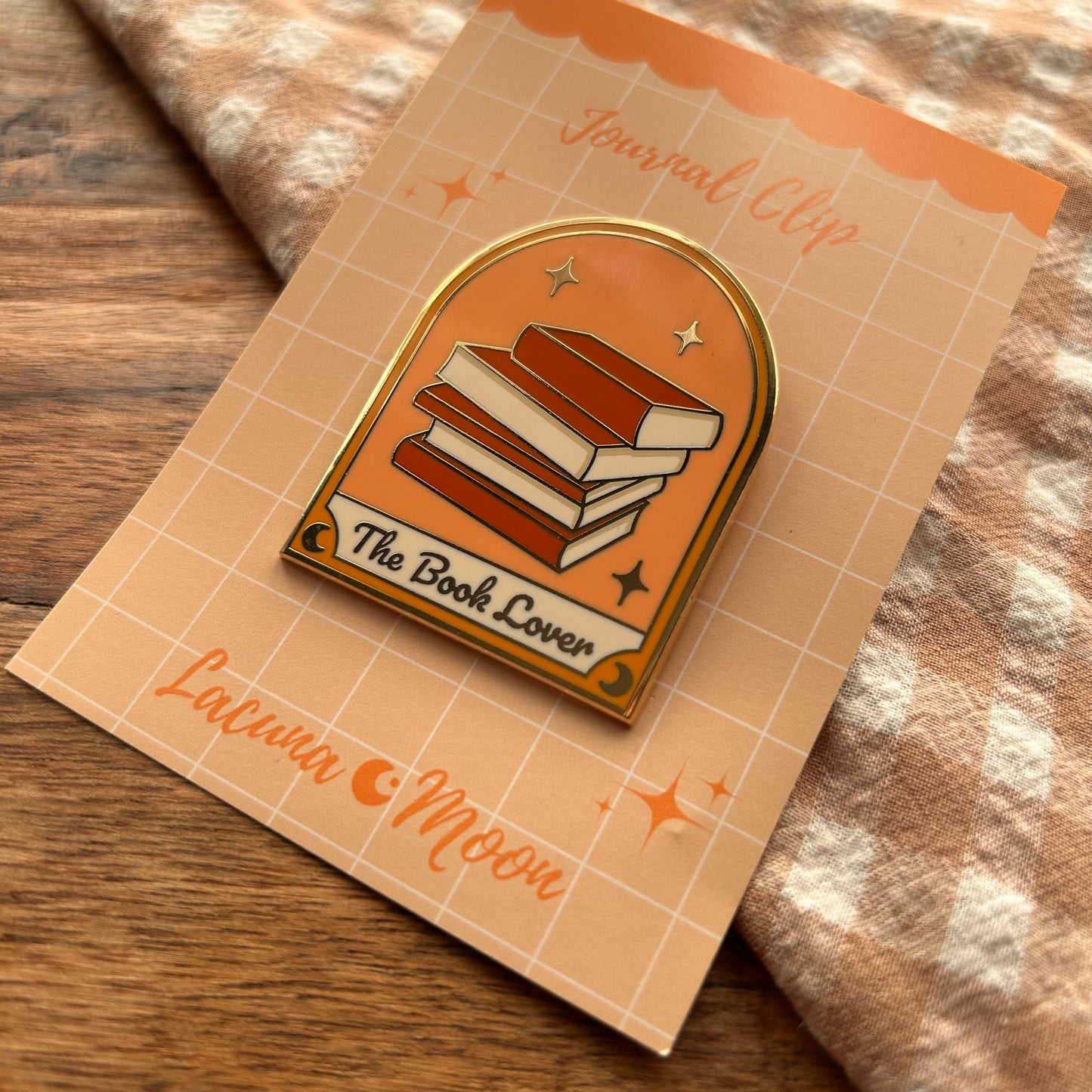 The Book Lover Journal Clip