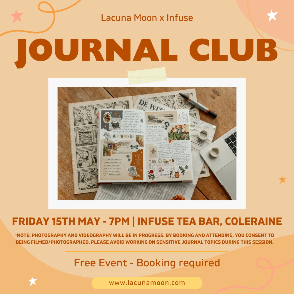 Journal Club at Infuse Tea Bar - Friday 15th May
