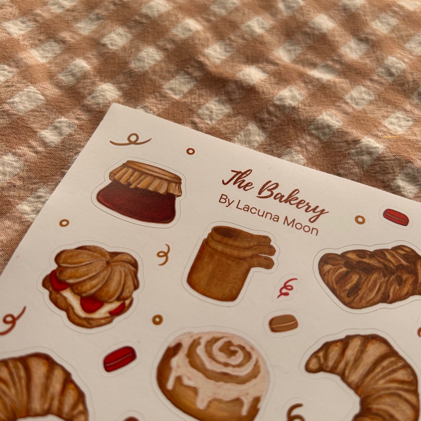 The Bakery Sticker Sheet A6