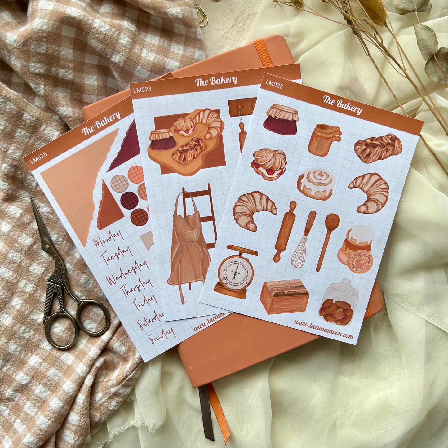 The Bakery Sticker Sheet Set